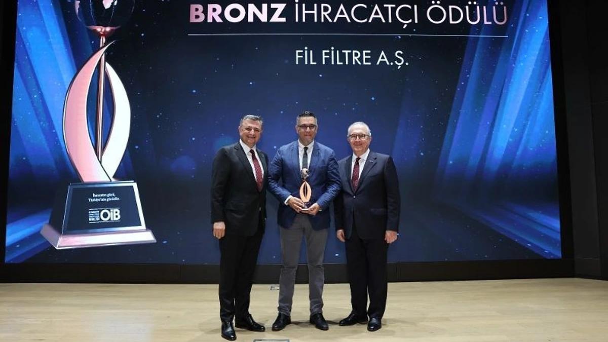 Fil Filter Receives the OİB Bronze Exporter Award